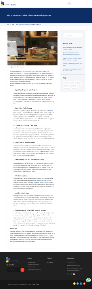 Create Stunning Coffee Table Books with NavPack & Print