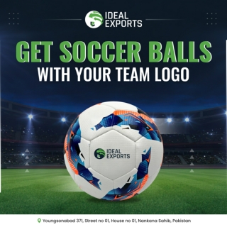 get soccer balls with your team logo