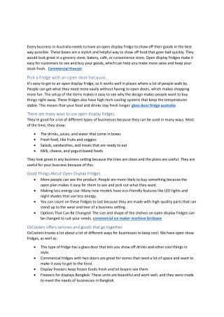 commercial ice maker machine brisbane