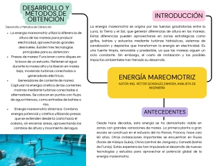 Mapa Conceptual ENERGIA MAREOMOTRIZ