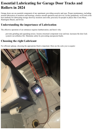 9 Signs You Sell same-day service for garage doors for a Living