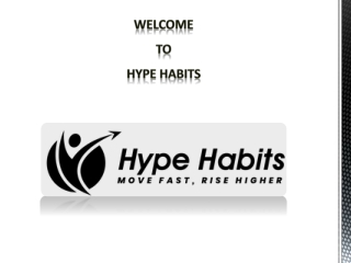 Building Good Habits | Small Habits Big Changes | Hype Habits