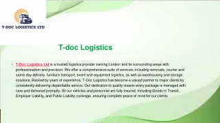 T-doc Logistics
