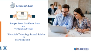 Blockchain Powered Certificates