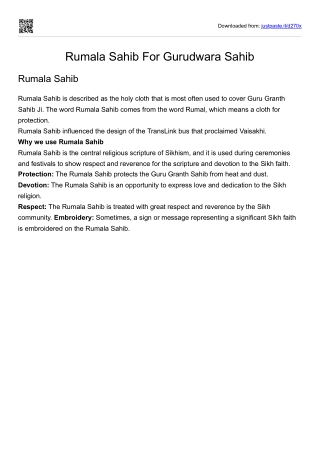 Chandoa Sahib & Rumala Sahib