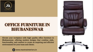 Office Furniture in Bhubaneswar