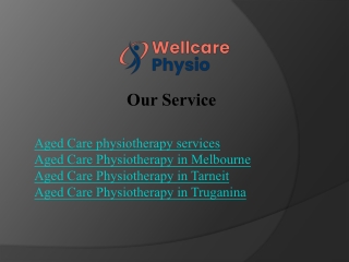 Get Aged Care Physiotherapy in Tarneit - Wellcare Physio