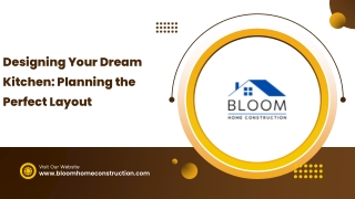 Designing Your Dream Kitchen Planning the Perfect Layout