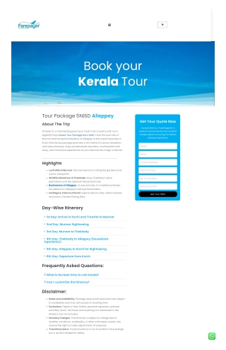 Kerala Tour Package From Delhi