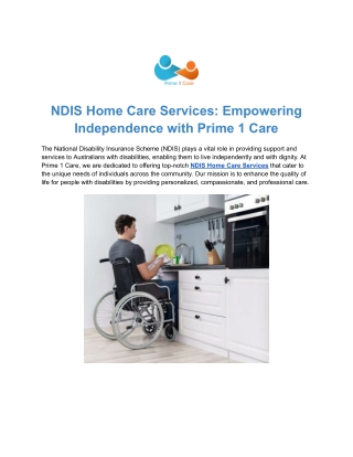 Compassionate Personal Care for Disabilities