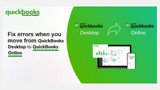 Fix errors when converting from QuickBooks Desktop to online
