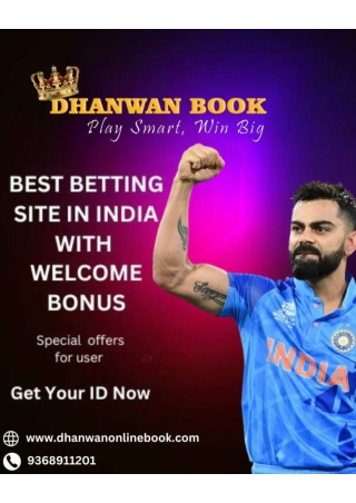 Get Online Cricket Betting ID Today with 20% Bonus!
