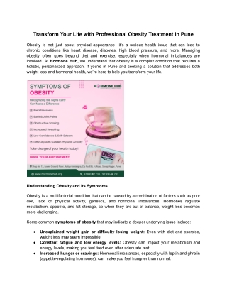 Transform Your Life with Professional Obesity Treatment in Pune (1)