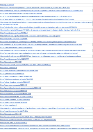 IVM Techno backlinks report fo january Month