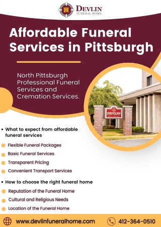 Affordable Funeral Home Planning and Services in Pittsburgh