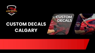 Custom Decals In Calgary | Mean Machine Customs