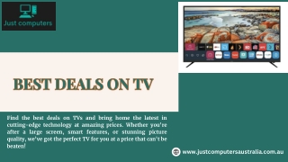 Best Deals on TV