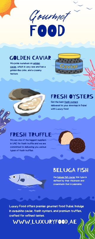 Gourmet Food Dubai | Truffle, Caviar & Oysters | Luxury Food