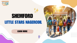 Early Childhood School | Best Primary School in Nagercoil