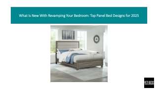What Is New With Revamping Your Bedroom Top Panel Bed Designs for 2025