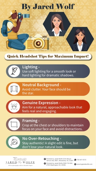 Quick Headshots Tips