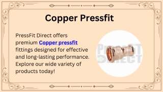 Copper Pressfit