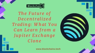 The Future of Decentralized Trading What You Can Learn from a Jupiter Exchange Clone