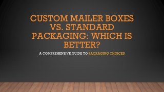 Custom Mailer Boxes