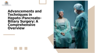 Hepato Pancreato Biliary Surgery