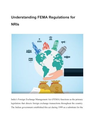 Understanding FEMA Regulations for NRIs