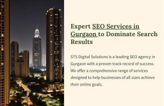 Expert SEO Services in Gurgaon to Dominate Search Results | STS Digital Solution