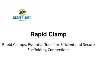 Rapid Clamps Scaffolding in UAE