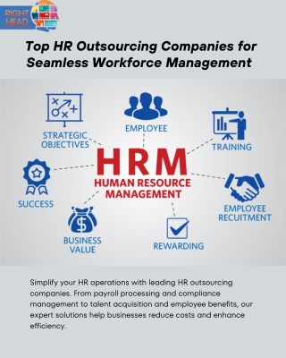 Top HR Outsourcing Companies for Seamless Workforce Management