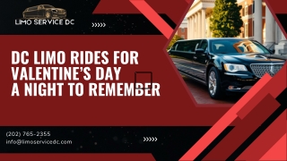DC Limo Rides for Valentines Day  A Night to Remember