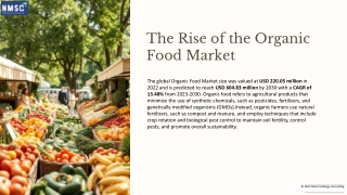 Organic Food Market Future Trends and Strategies