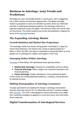 Business in Astrology_ 2025 Trends and Predictions