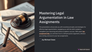 Mastering-Legal-Argumentation-in-Law-Assignments