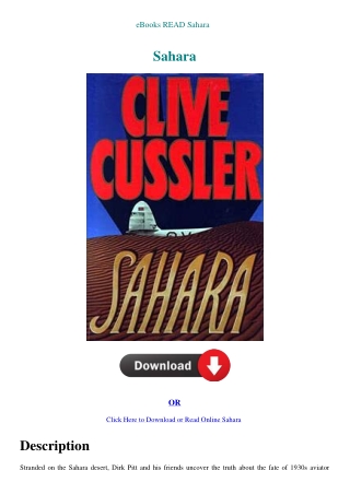 eBooks READ Sahara