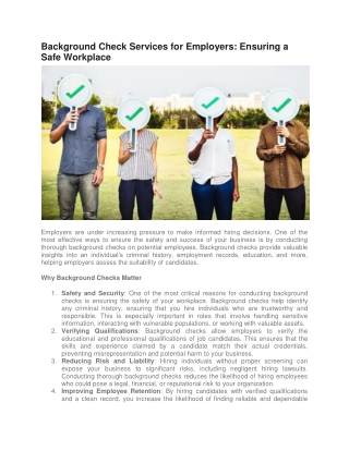 Africhecks - Reliable Background Checks for Employers