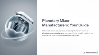 Planetary-Mixer-Manufacturers-Your-Guide