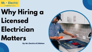Why Hiring a Licensed Electrician Matters