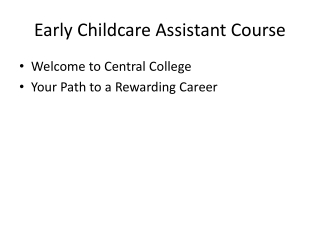 Early_Childcare_Assistant_Course