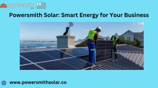 Reduce Bills with Powersmith Solar Panel Installation
