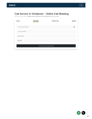 Cab Service In Allahabad Prayagraj | Best Taxi Services