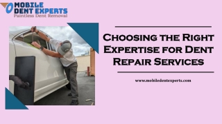 Dent Repair Orange County CA