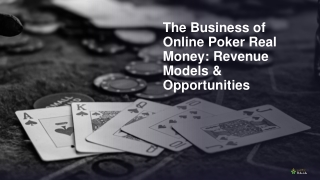 The Business of Online Poker Real Money