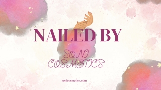 soni cosmetics ppt 2