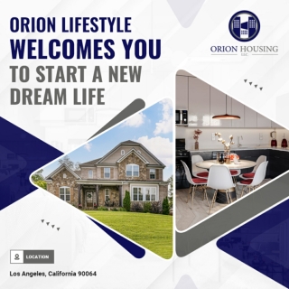 Orion lifestyle welcomes you to start a new dream life