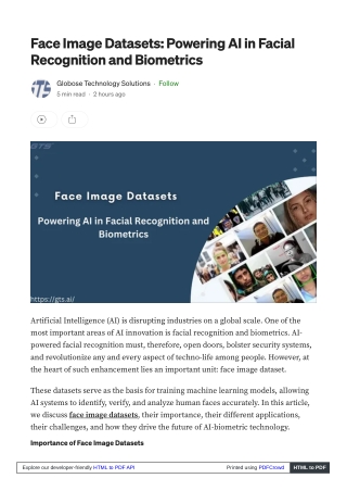 Face Image Datasets, Powering AI in Facial Recognition and Biometrics