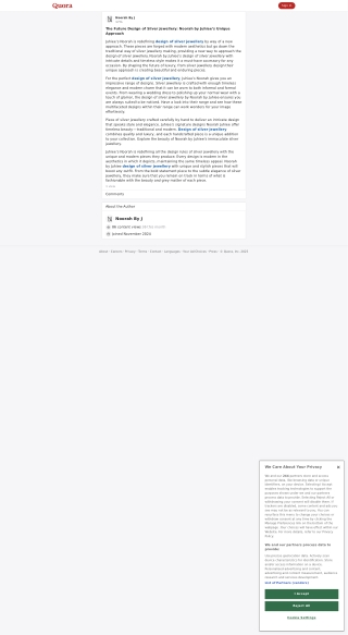 The Future Design of Silver Jewellery: Noorah by Juhiee’s Unique Approach